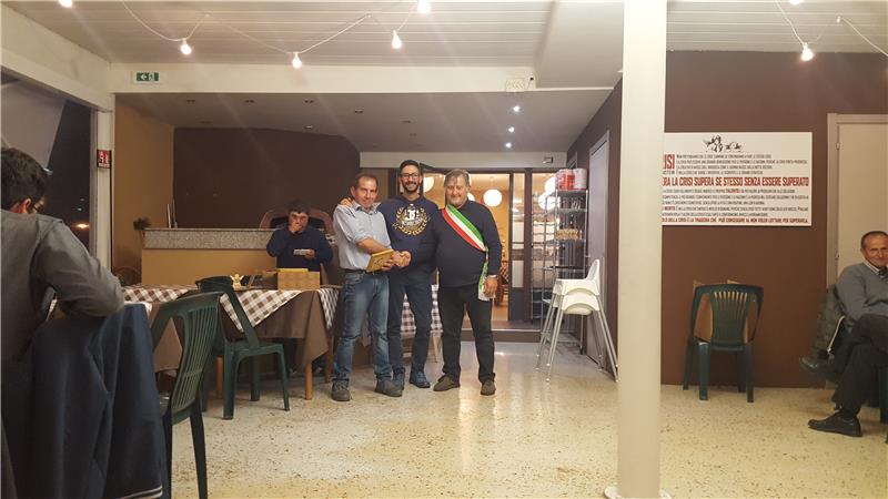 PREMIAZIONE DEGLI ESPOSITORI 82 SAGRA DELL'UVA QUAGLIANO 2019