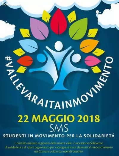 22 MAGGIO 2018 TORNA #VALLEVARAITAINMOVIMENTO