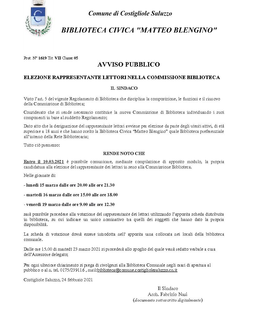 AVVISO
